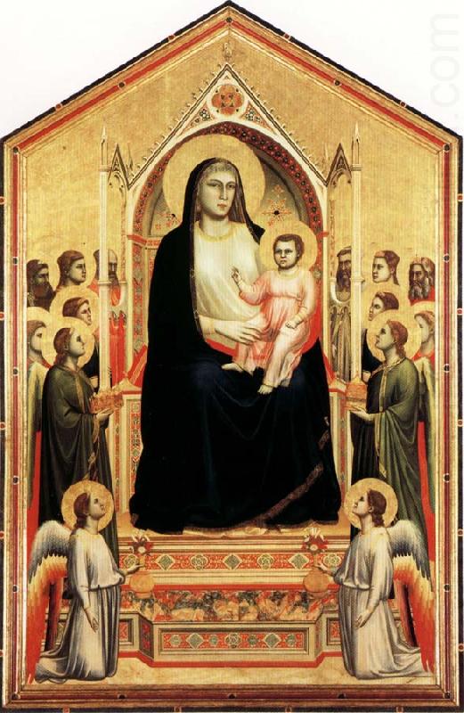 GIOTTO di Bondone Madonna in Majesty china oil painting image